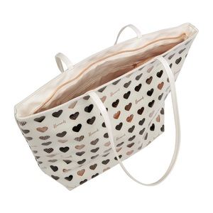 Harrods of London Glitter Heart tote bag